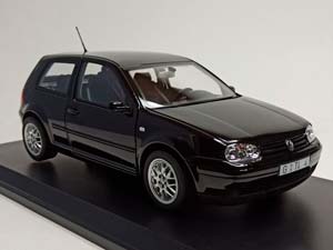 VW VOLKSWAGEN GOLF 4 GTI - 1998 BLACK 1:18 NOREV — фото 7
