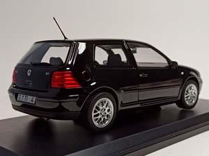 VW VOLKSWAGEN GOLF 4 GTI - 1998 BLACK 1:18 NOREV — фото 9