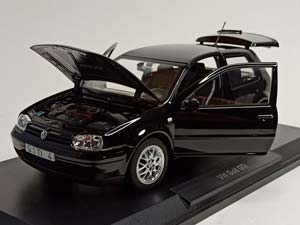 VW VOLKSWAGEN GOLF 4 GTI - 1998 BLACK 1:18 NOREV — фото 2