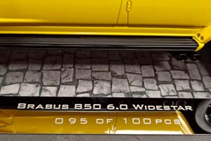 BRABUS 850 6.0 WIDESTAR (MERCEDES G63 AMG) 1:18 — фото 9