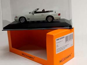 MERCEDES SL CLASS (W129) MAXICHAMPS 1:43 — фото 10