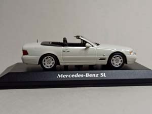 MERCEDES SL CLASS (W129) MAXICHAMPS 1:43 — фото 5