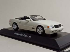 MERCEDES SL CLASS (W129) MAXICHAMPS 1:43 — фото 8
