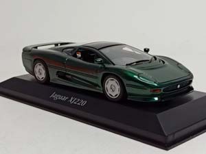 JAGUAR XJ 220 1991 GREEN 1:43 MAXICHAMPS — фото 7