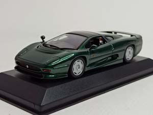 JAGUAR XJ 220 1991 GREEN 1:43 MAXICHAMPS