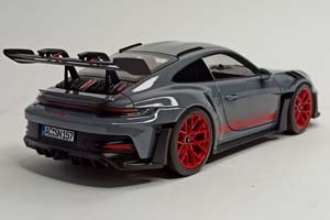 PORSCHE 911 GT3 RS ARCTIC GREY 1:18 NOREV — фото 7