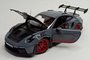 PORSCHE 911 GT3 RS ARCTIC GREY 1:18 NOREV — фото 2
