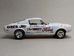FORD MUSTANG 1968 S/S COBRA JET 1:18 AUTOWORLD — фото 7