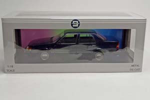 SAAB 9000 CD DARK BLUE 1:18 TRIPLE9 — фото 10