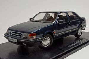 SAAB 9000 CD DARK BLUE 1:18 TRIPLE9 — фото 9
