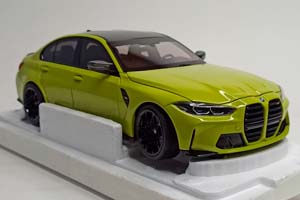 BMW M3 -2020 YELLOW 1:18 MINICHAMPS — фото 7