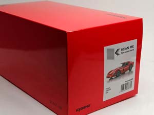 FERRARI 250 GTO RED 1:18 KYOSHO — фото 10