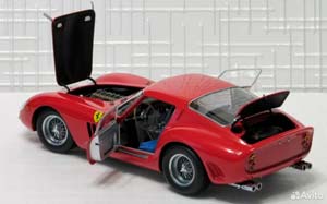 FERRARI 250 GTO RED 1:18 KYOSHO — фото 2