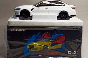 BMW M3 -2020 WHITE 1:18 MINICHAMPS — фото 10