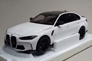 BMW M3 -2020 WHITE 1:18 MINICHAMPS