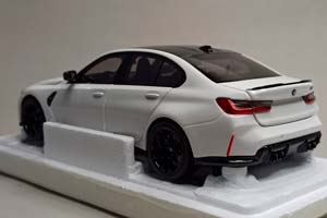 BMW M3 -2020 WHITE 1:18 MINICHAMPS — фото 2