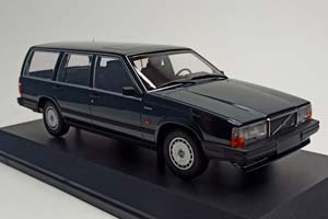 VOLVO 740 GL BREAK-1986 BLUE-GREEN 1:18 MINICHAMPS — фото 7