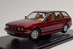 BMW 5ER TOURING (E34) DARK RED 1:18 TRIPLE9 — фото 6