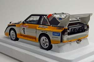 AUDI SPORT QUATTRO S1 1986 MONTECARLO 1:18 AUTOART — фото 4
