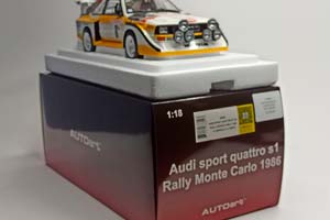 AUDI SPORT QUATTRO S1 1986 MONTECARLO 1:18 AUTOART — фото 2