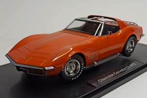 CHEVROLET CORVETTE C3 - 1972 ORANGE KK SCALE 1:18
