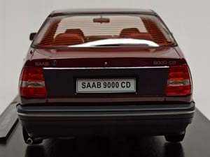 SAAB 9000 CD DARK RED 1:18 TRIPLE9 — фото 4