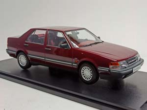 SAAB 9000 CD DARK RED 1:18 TRIPLE9 — фото 7