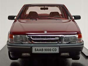 SAAB 9000 CD DARK RED 1:18 TRIPLE9 — фото 8