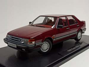 SAAB 9000 CD DARK RED 1:18 TRIPLE9