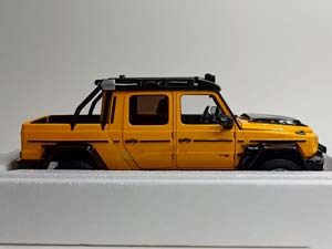 MERCEDES BRABUS G 800 ADVENTURE XLP 1:18 YELLOW — фото 5