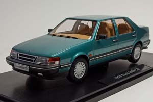 SAAB 9000 CD BERYL METALIC 1:18 TRIPLE9 — фото 9