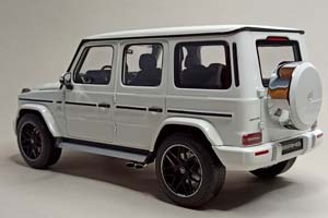 MERCEDES G63 AMG WHITE 1:18 MINICHAMPS LIMITED — фото 4