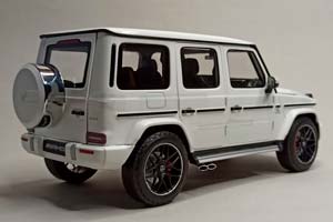 MERCEDES G63 AMG WHITE 1:18 MINICHAMPS LIMITED — фото 5