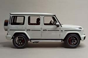 MERCEDES G63 AMG WHITE 1:18 MINICHAMPS LIMITED — фото 8