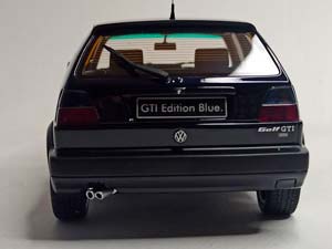VW VOLKSWAGEN GOLF 2 GTI EDITION BLUE 1:18 OTTO — фото 4