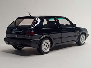 VW VOLKSWAGEN GOLF 2 GTI EDITION BLUE 1:18 OTTO — фото 5