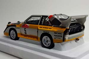 AUDI SPORT QUATTRO S1 1985 SAN REMO 1:18 AUTOART — фото 4