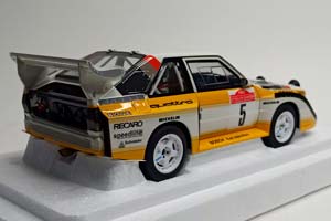 AUDI SPORT QUATTRO S1 1985 SAN REMO 1:18 AUTOART — фото 6