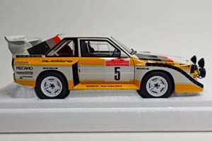 AUDI SPORT QUATTRO S1 1985 SAN REMO 1:18 AUTOART — фото 7