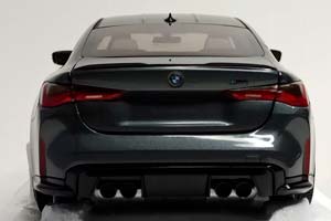 BMW M4 -2020 GREY 1:18 MINICHAMPS — фото 4