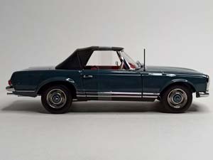MERCEDES 230 SL-1963 NOREV 1:18 ДИЛЕРСКИЙ — фото 7