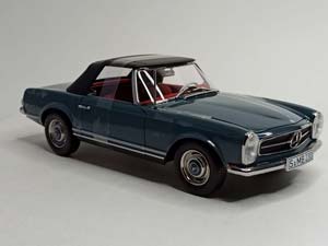 MERCEDES 230 SL-1963 NOREV 1:18 ДИЛЕРСКИЙ — фото 8