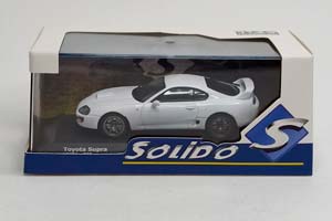 TOYOTA SUPRA MK4-2JZ WHITE 1:43 SOLIDO — фото 7