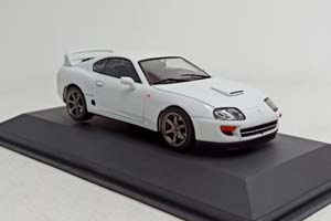 TOYOTA SUPRA MK4-2JZ WHITE 1:43 SOLIDO — фото 9