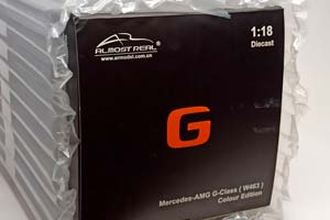MERCEDES G63 AMG (W463) ORANGE 1:18 ALMOST REAL — фото 10