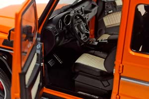 MERCEDES G63 AMG (W463) ORANGE 1:18 ALMOST REAL — фото 3