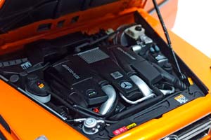 MERCEDES G63 AMG (W463) ORANGE 1:18 ALMOST REAL — фото 5