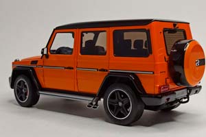 MERCEDES G63 AMG (W463) ORANGE 1:18 ALMOST REAL — фото 6