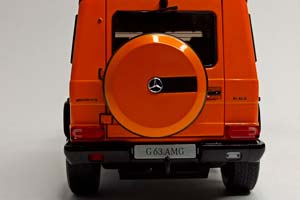 MERCEDES G63 AMG (W463) ORANGE 1:18 ALMOST REAL — фото 8