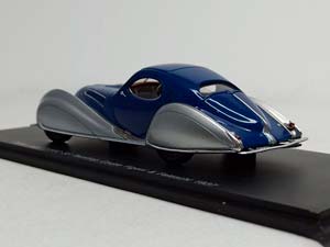 TALBOT LAGO T150C SC TEARDROP COUPE1937 SPARK 1:43 — фото 3